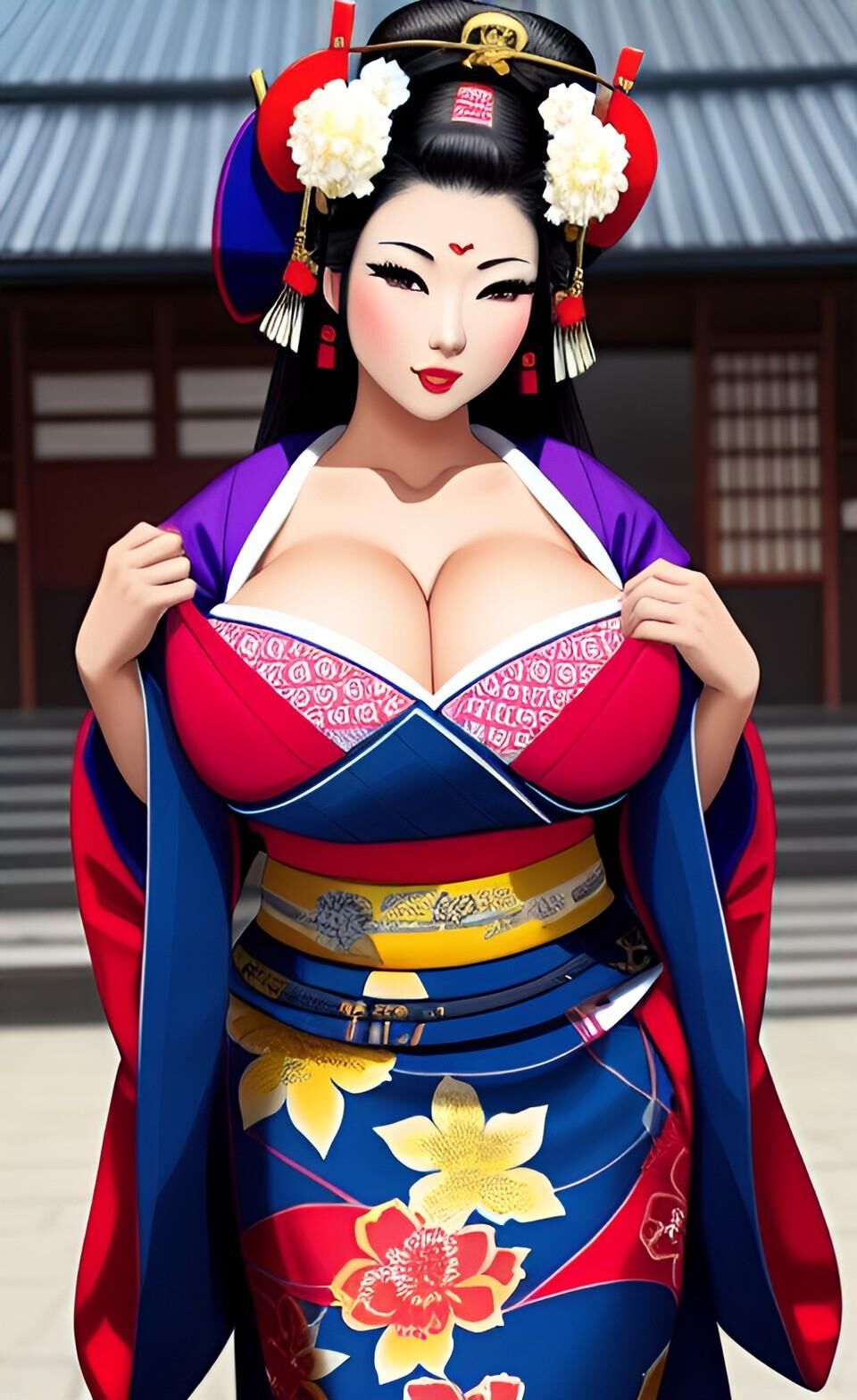 AI Big Boobs Geishas