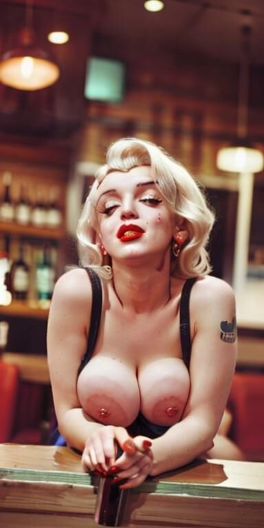 drunk huge tits ai marilyn monroe