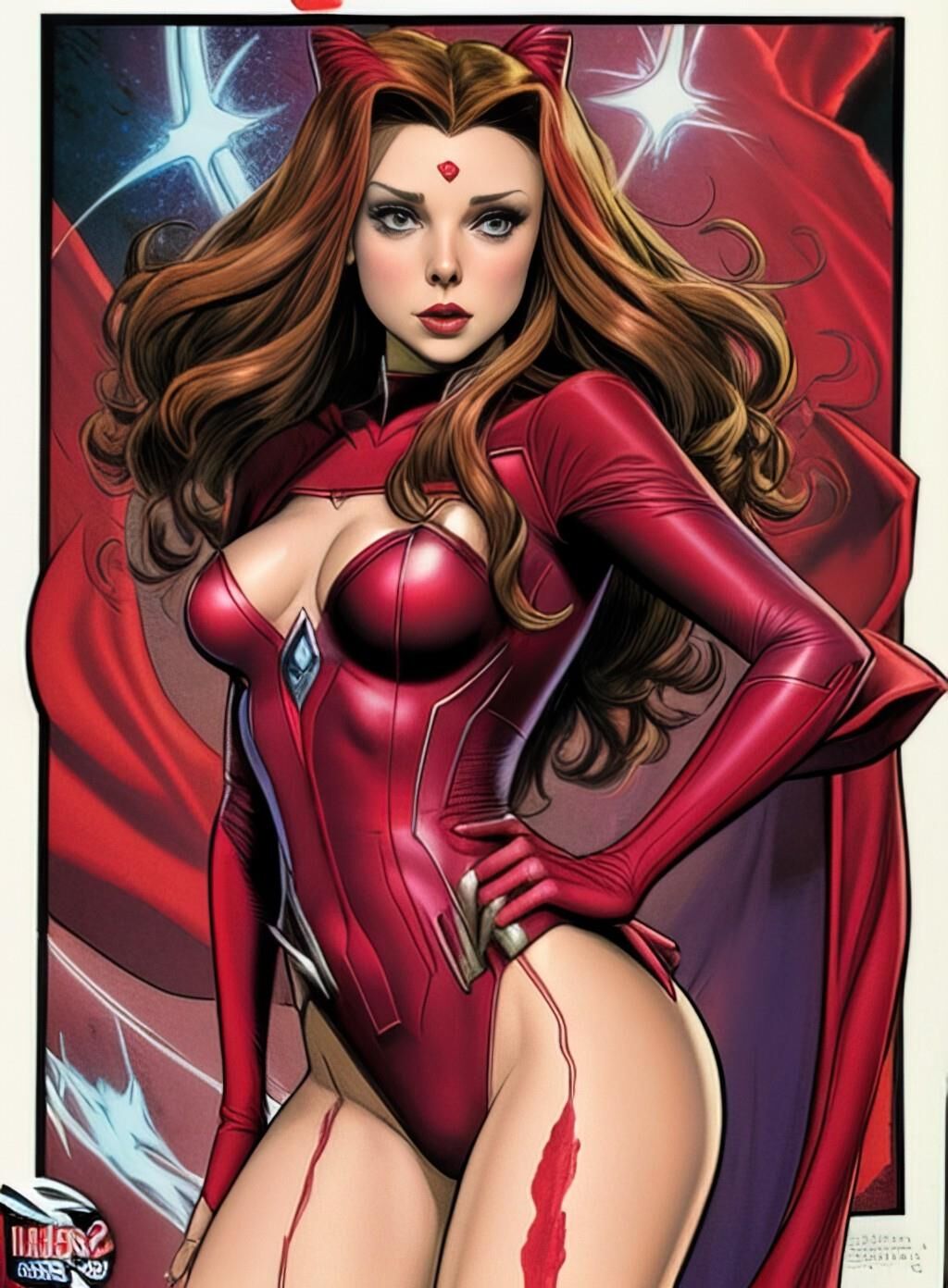 Sexy female superheroes