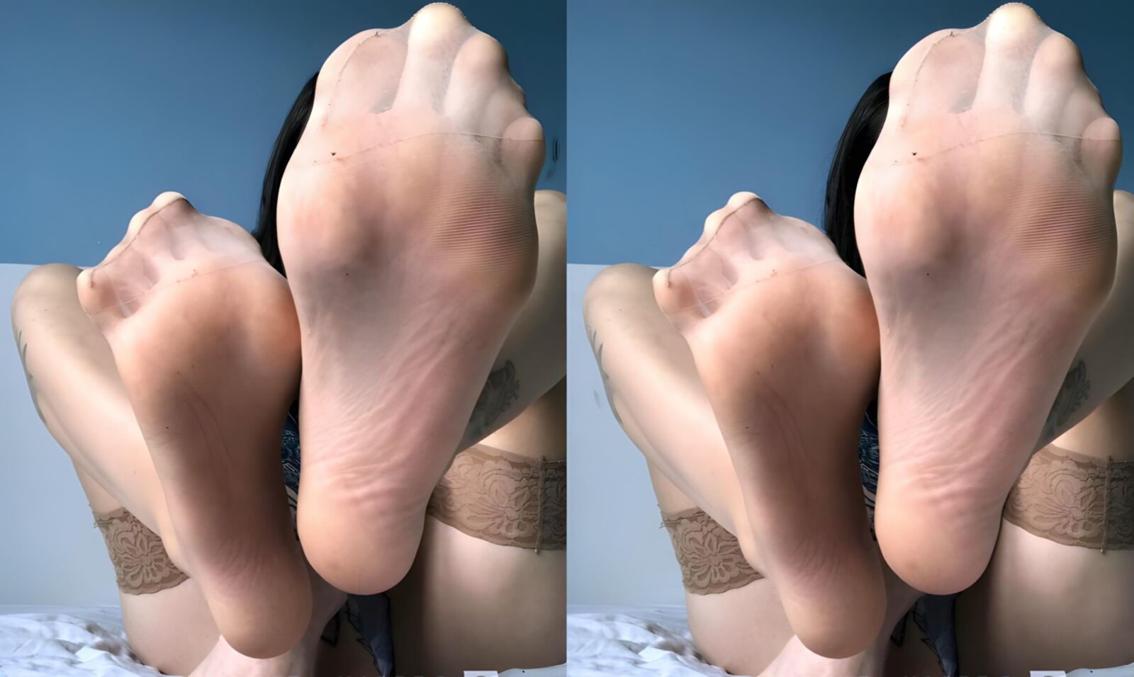 3D Cross-Eye SBS Feet 15