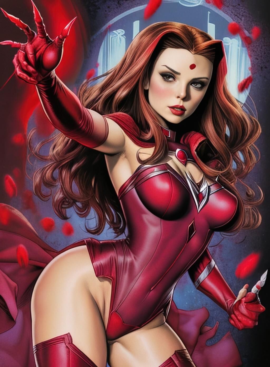 Sexy female superheroes