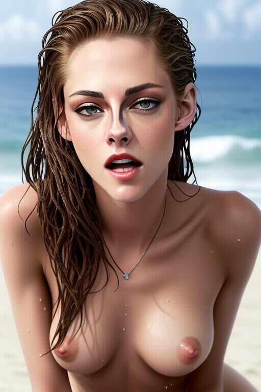 Kristen na praia