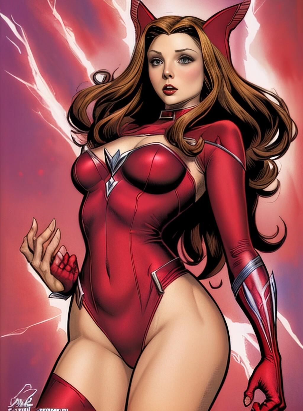 Sexy female superheroes