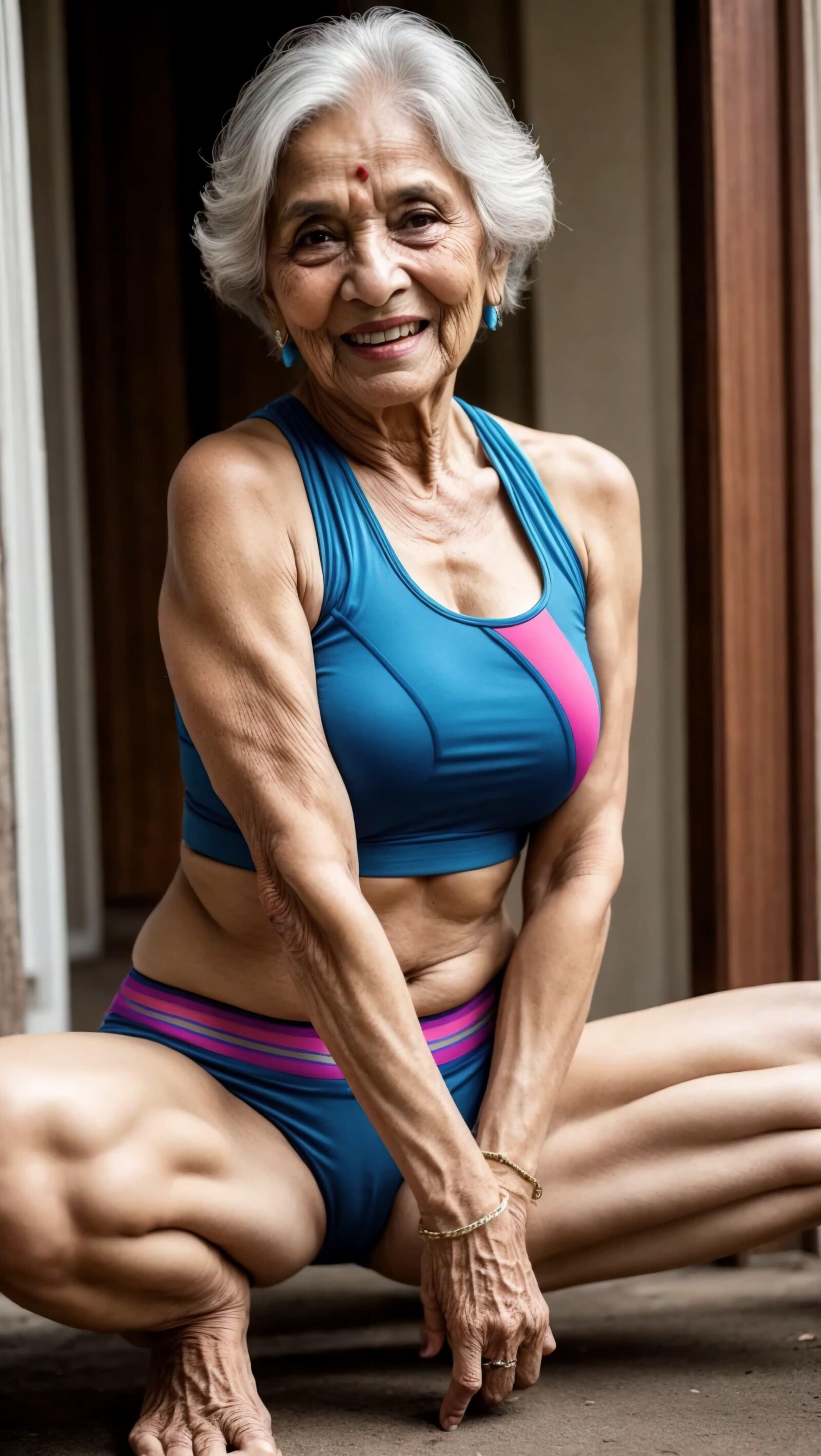 GILF yoga (généré par IA)