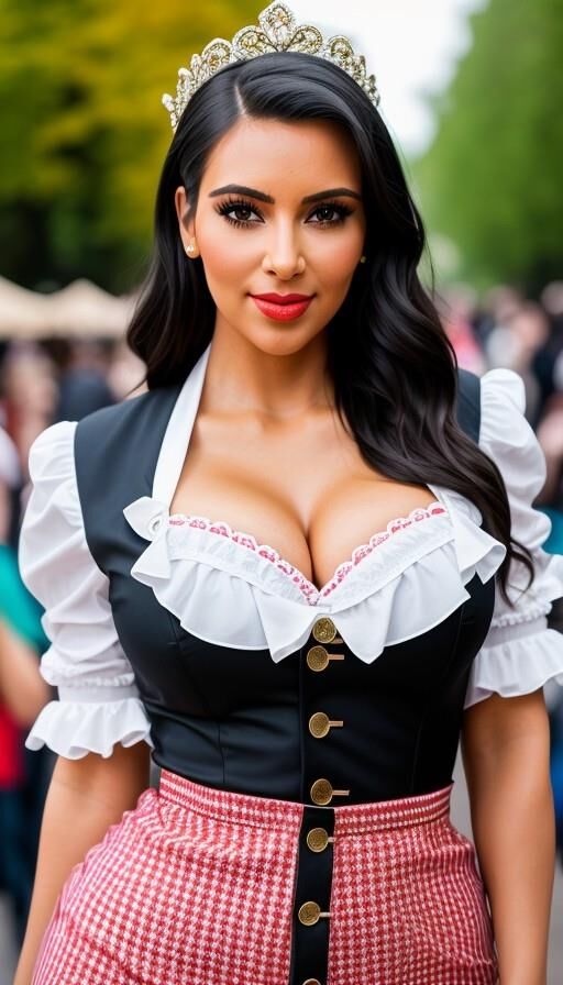 Kim Kardashian oktoberfest  AI