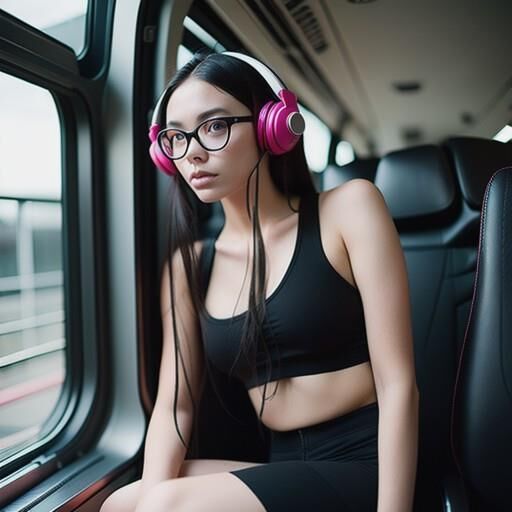 Esto comenzó con chicas de IA en el tren y continuó desde allí.