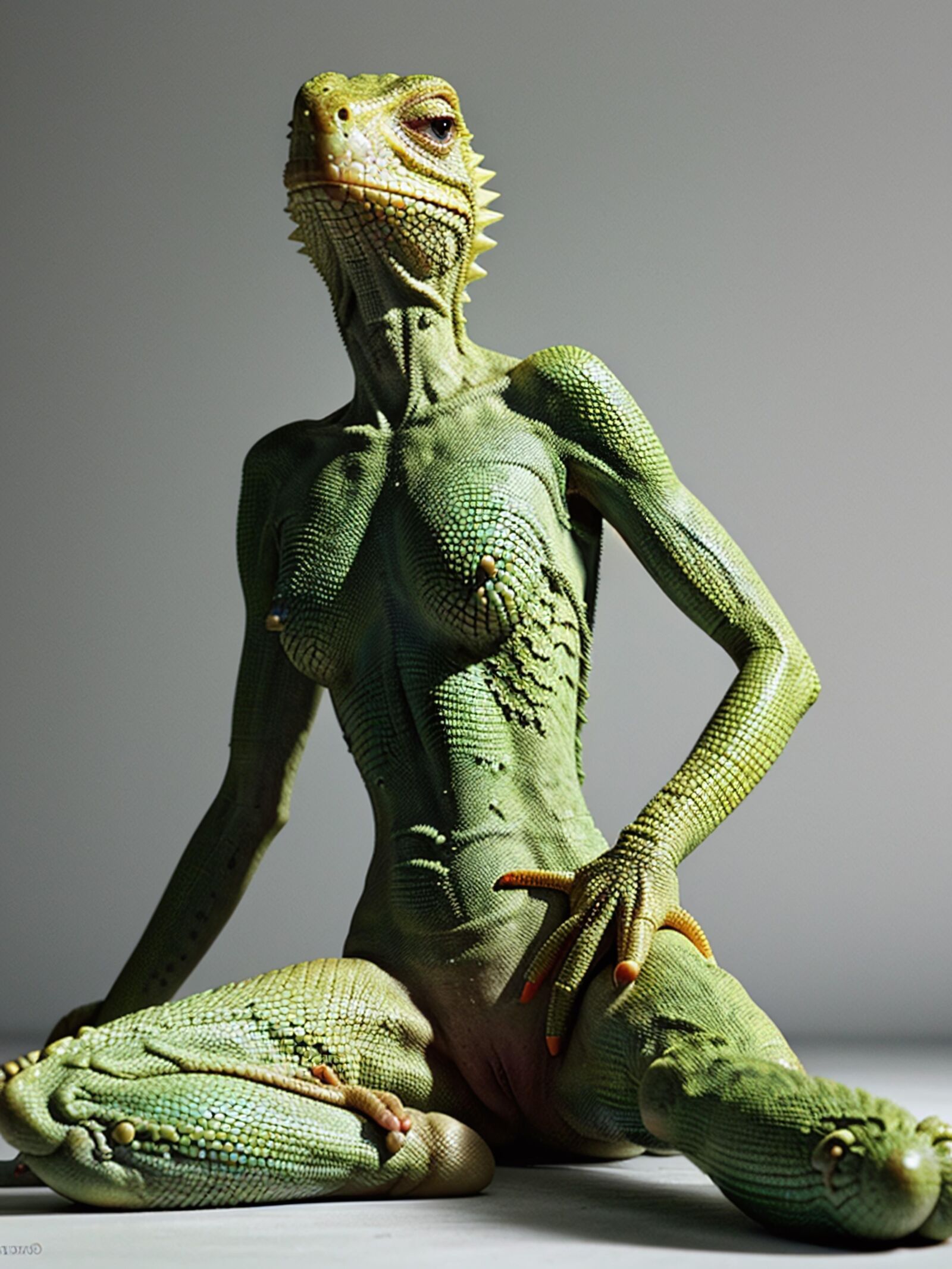 Illuminati Lizard Ladies form Outer Space