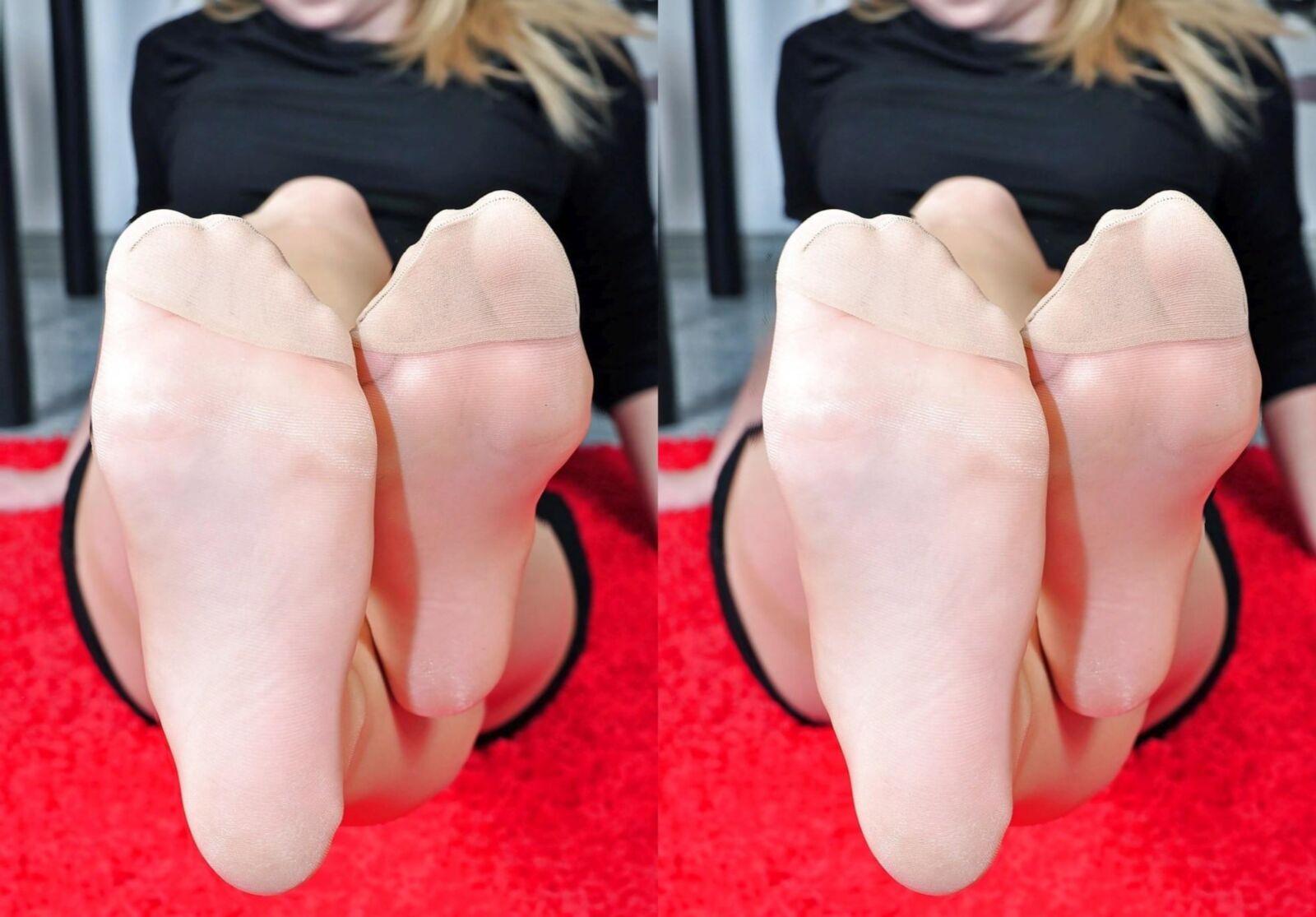 3D Cross-Eye SBS Feet4