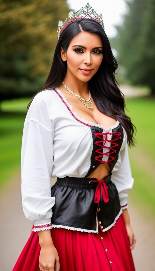 Kim Kardashian oktoberfest  AI