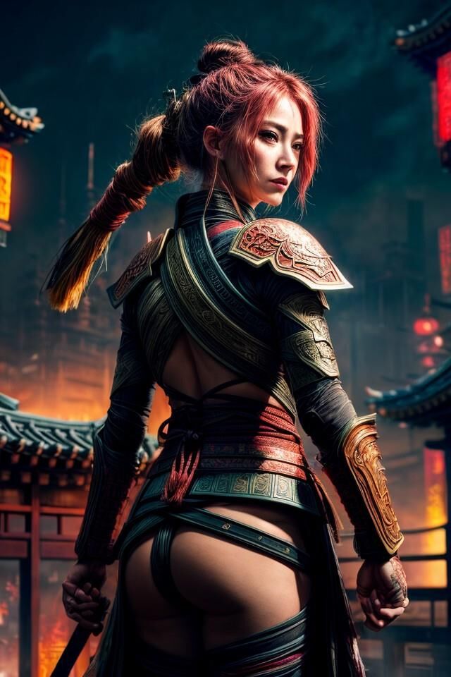 Big Wuxia Female Butt