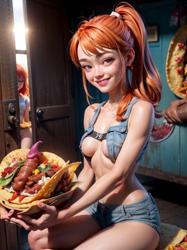 Effie-Sue em Taco Town