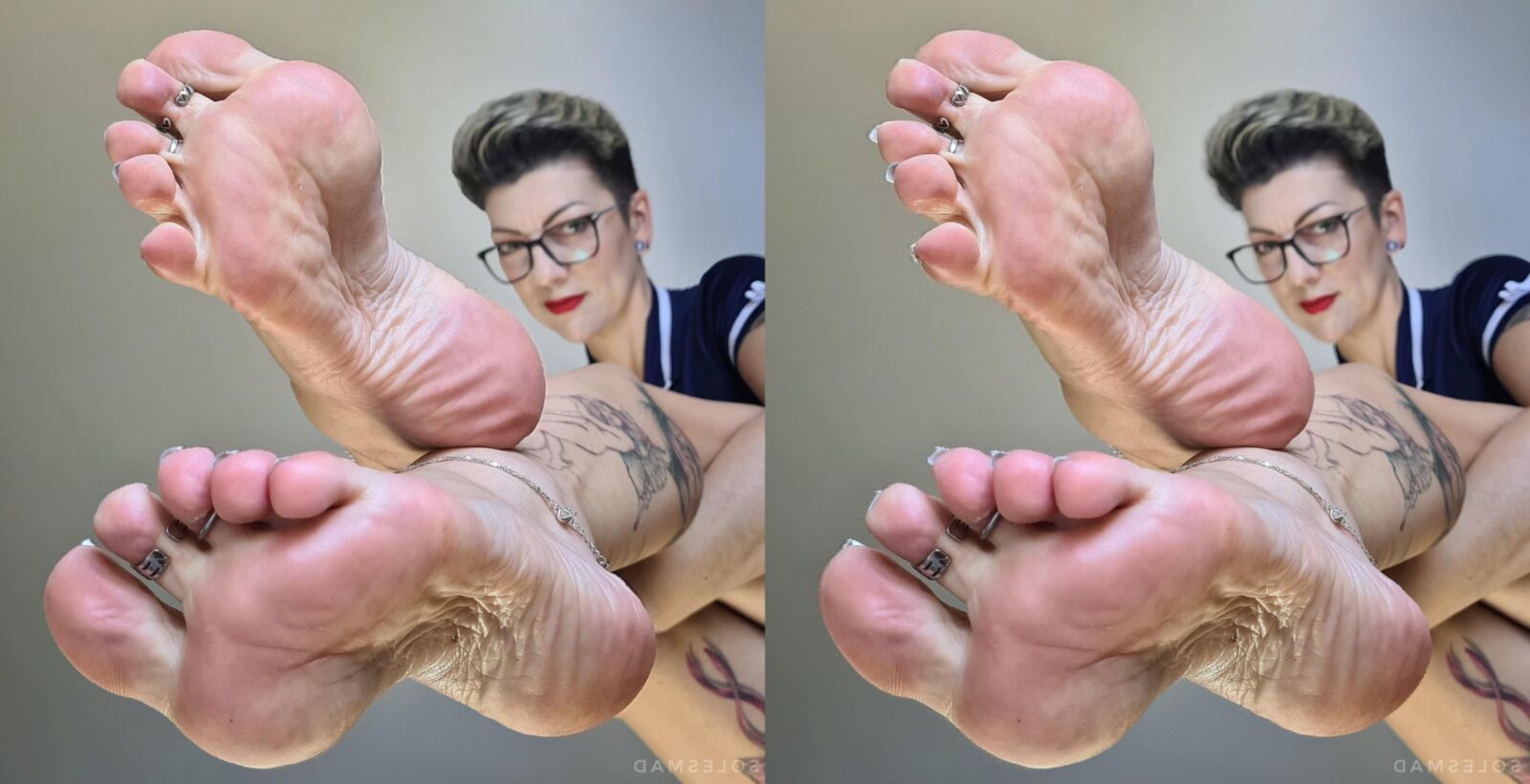 3D Cross-Eye SBS Feet 16