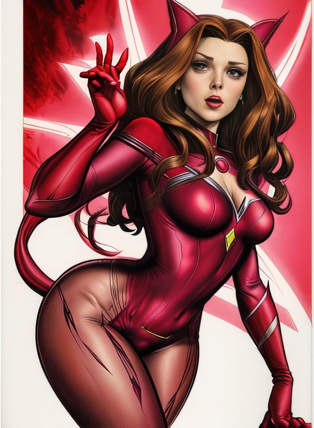 Sexy female superheroes