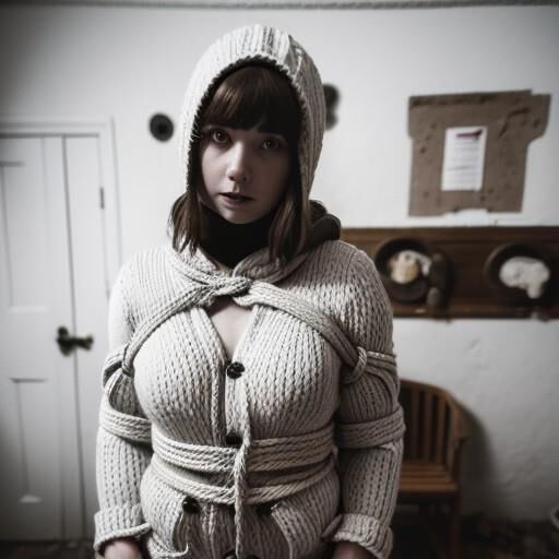 Sweater Bondage AI Generated 03