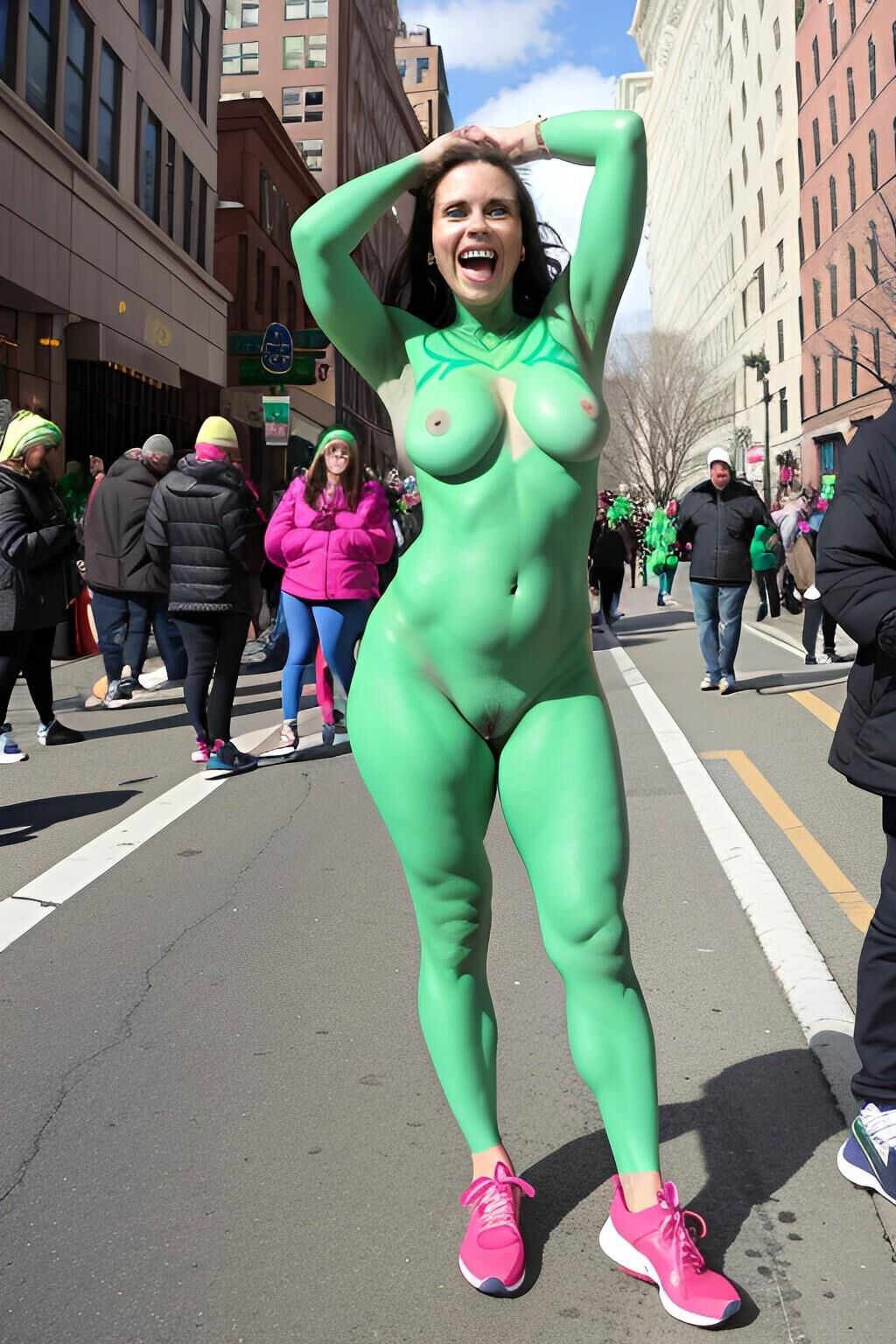 MILF at St Patrick's Day Parade 3