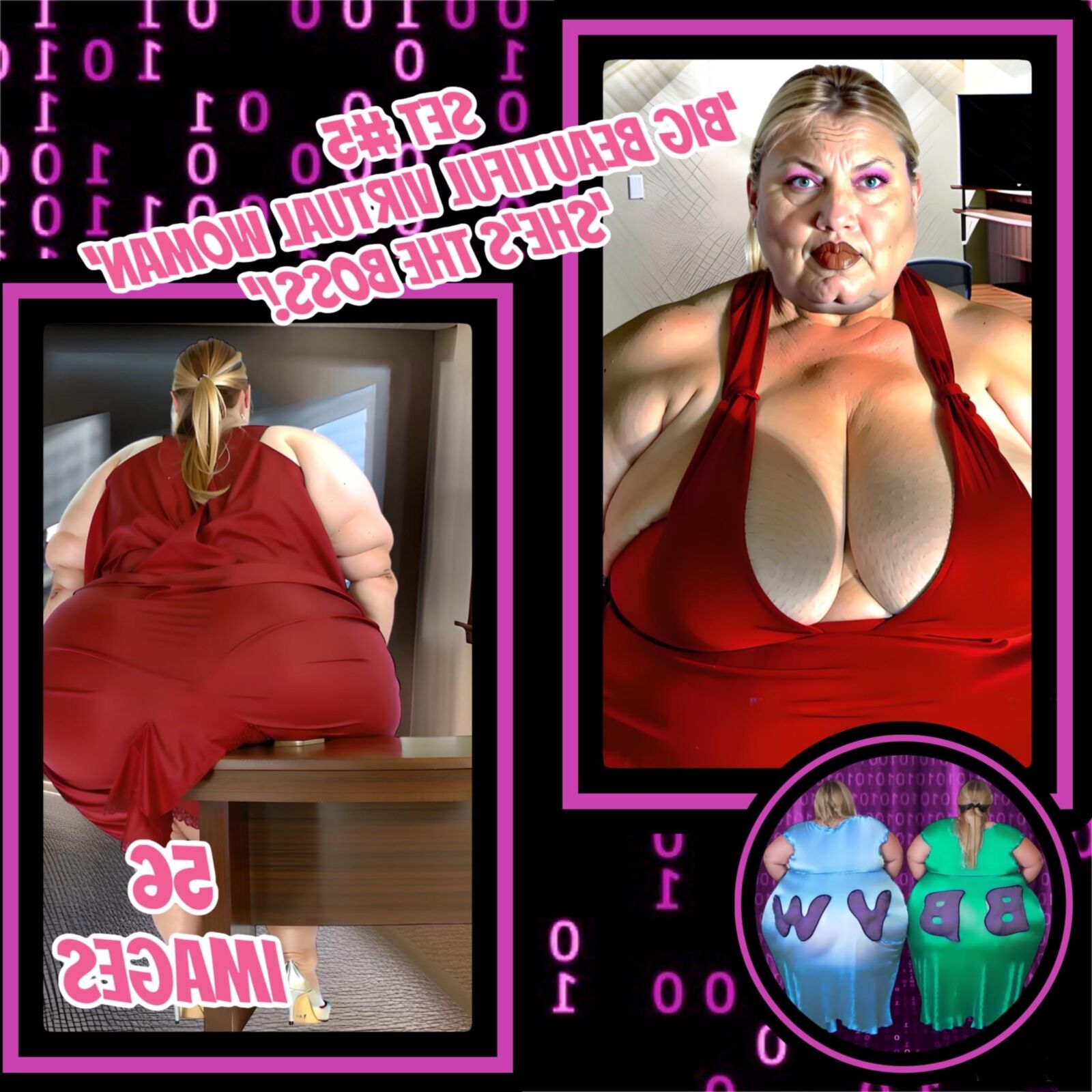 BBVW set#5 .. plus a virtual bbw housewife.