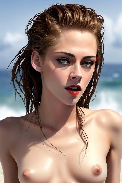 Kristen na praia