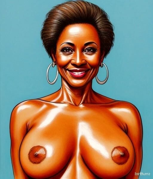 Drawings of Sexy Mature Ladies that were produced by AI