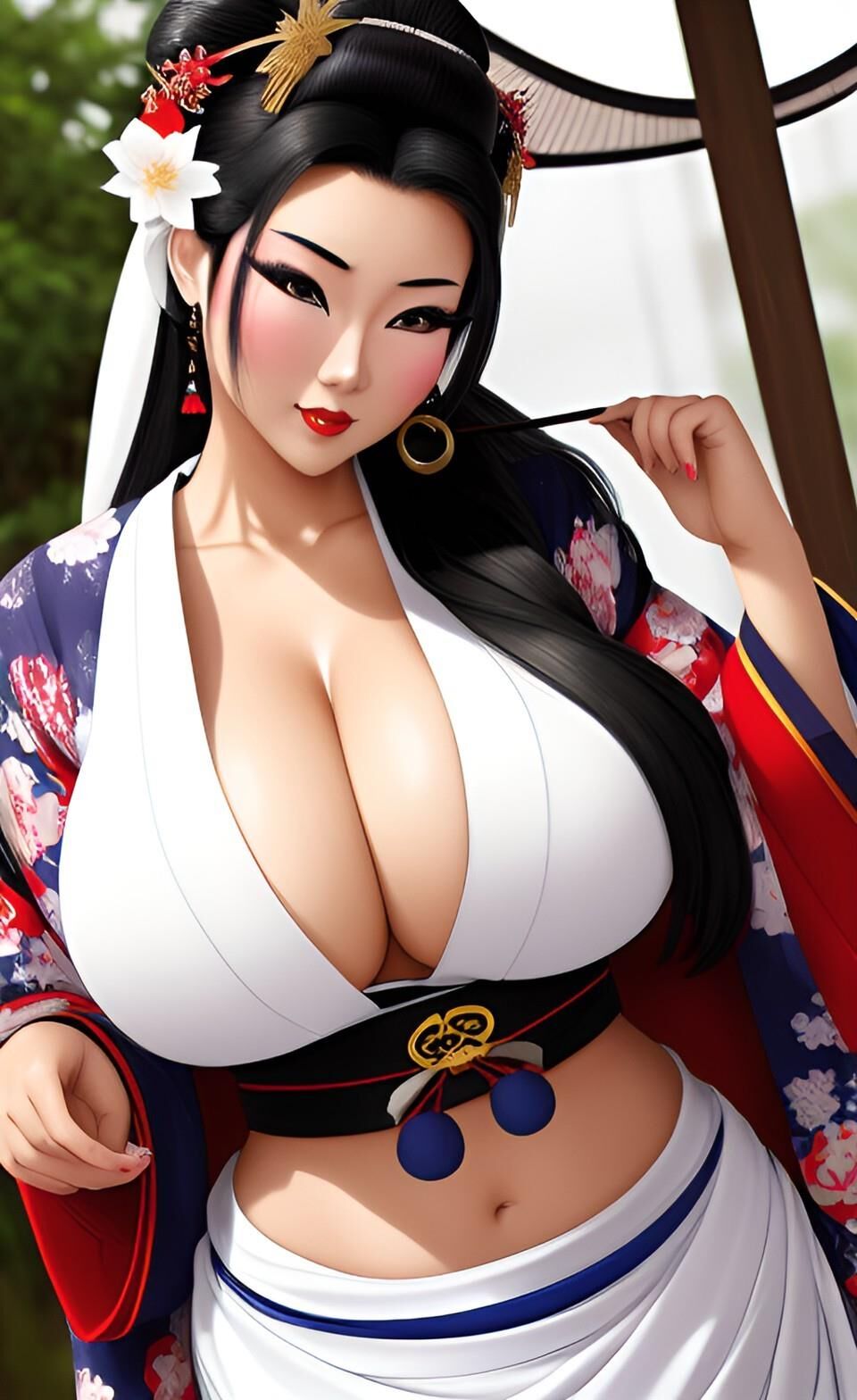 AI Big Boobs Geishas