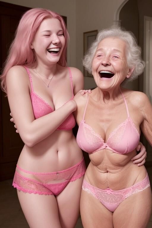 horny grandma and granddaughter