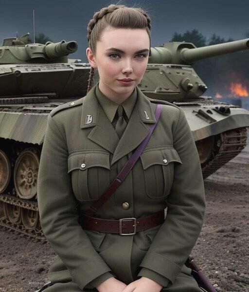 Sexy ai Soldier