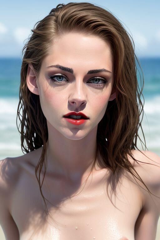 Kristen na praia