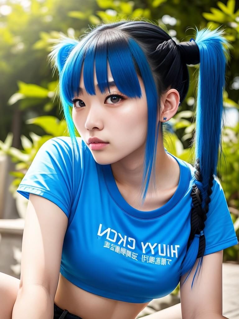 Feelin' Blue - Chinese Girls - v2