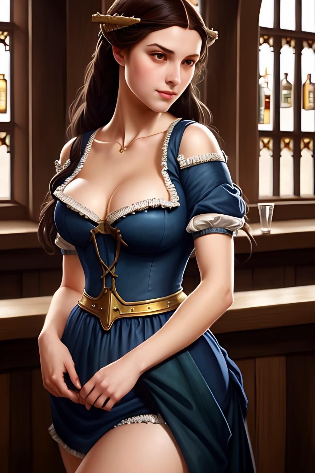 Medieval Barmaid - v1