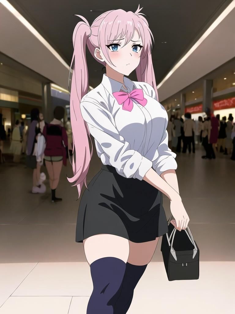 Anime Style - v3 (Pink Haired Girls)