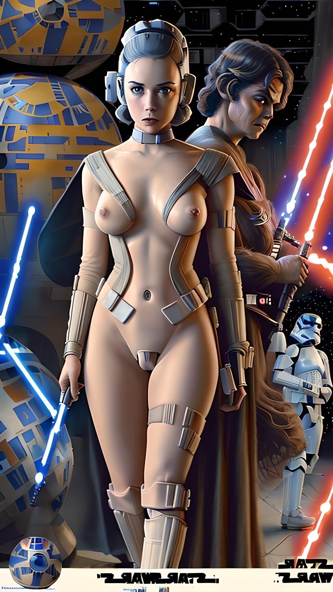 Rare Erotic Star Wars Fan Fiction Book Covers