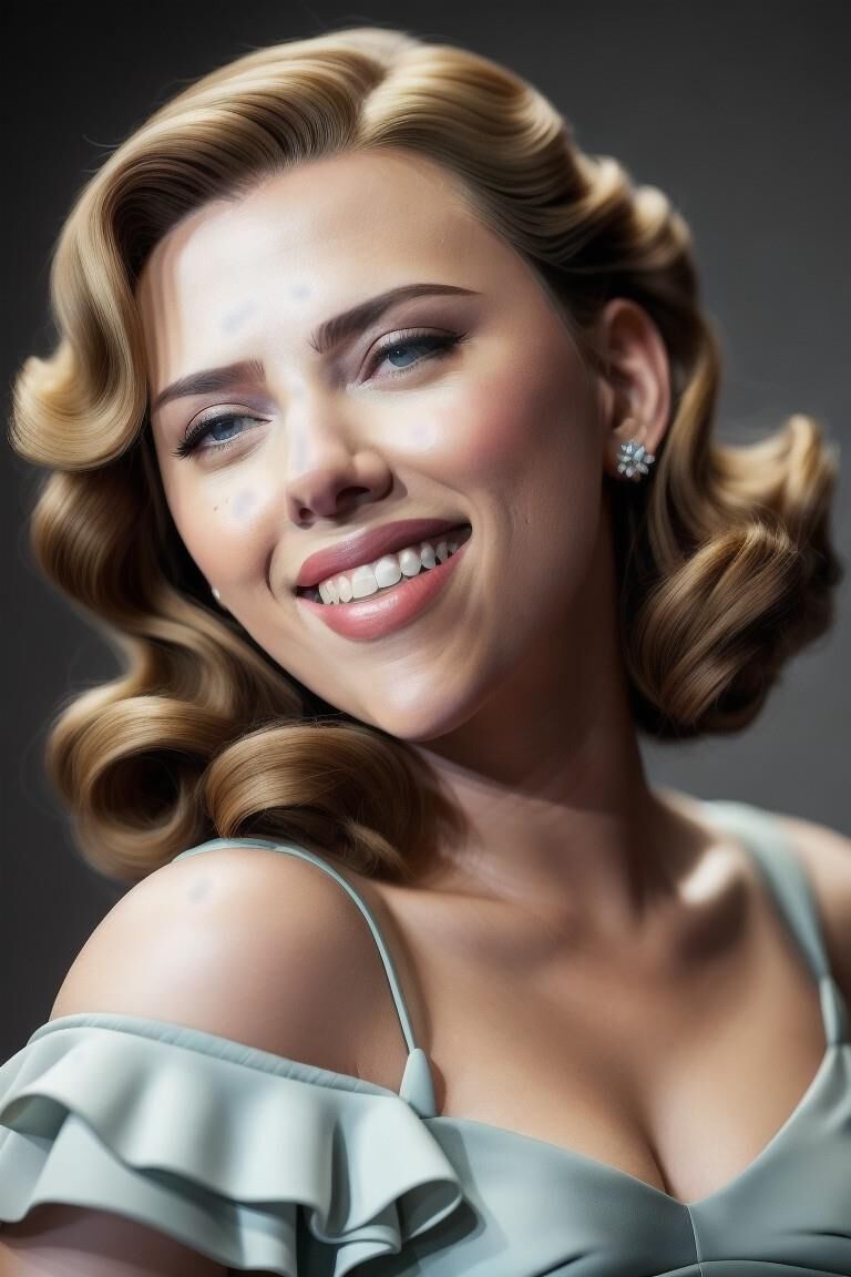 Scarlett Johansson in the 1940s #2