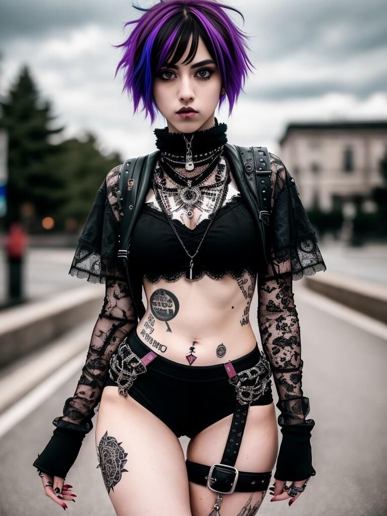 Non-Nude Teens - v4 Punk Goth Emo pic dump