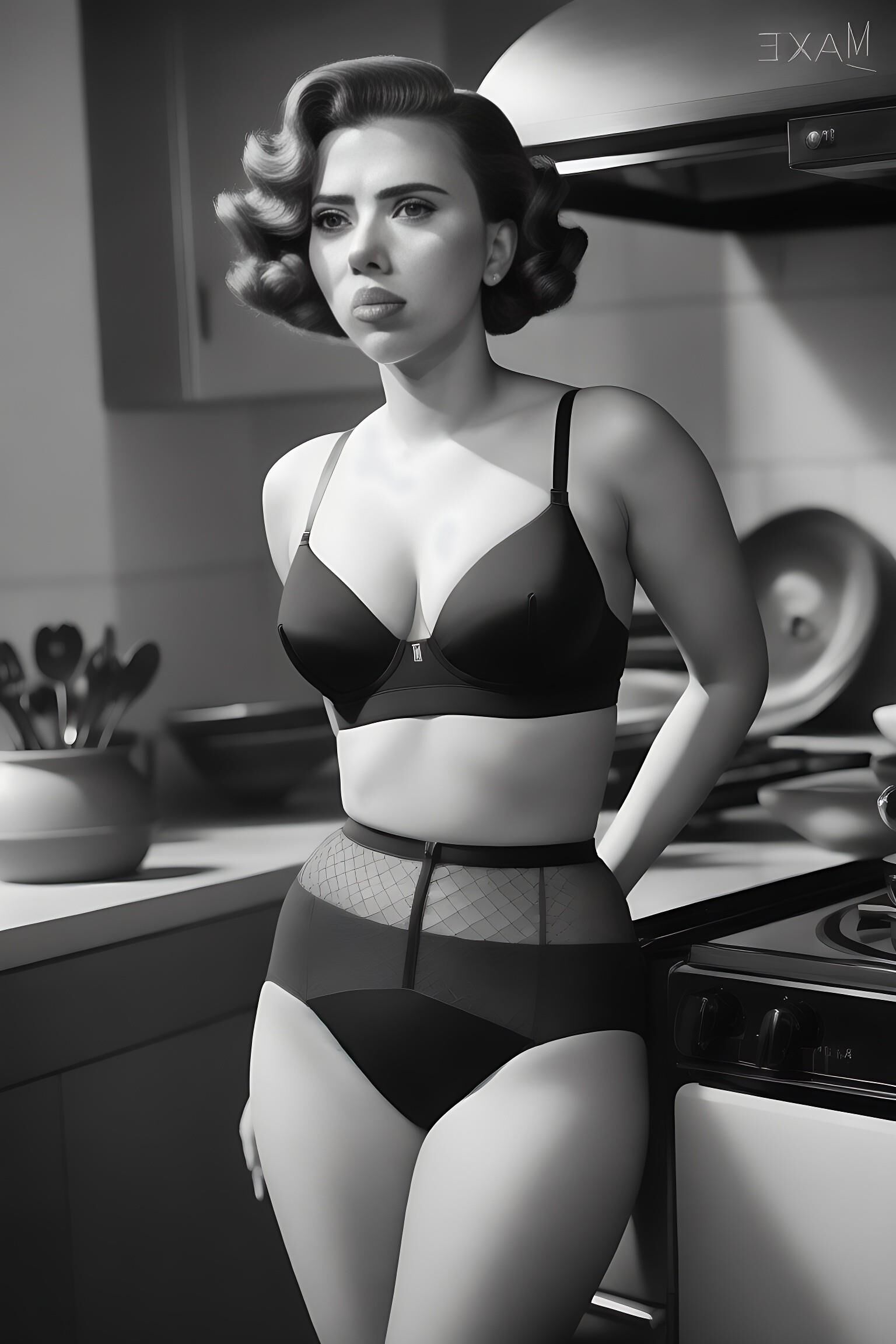 Scarlett Johansson na década de 1940