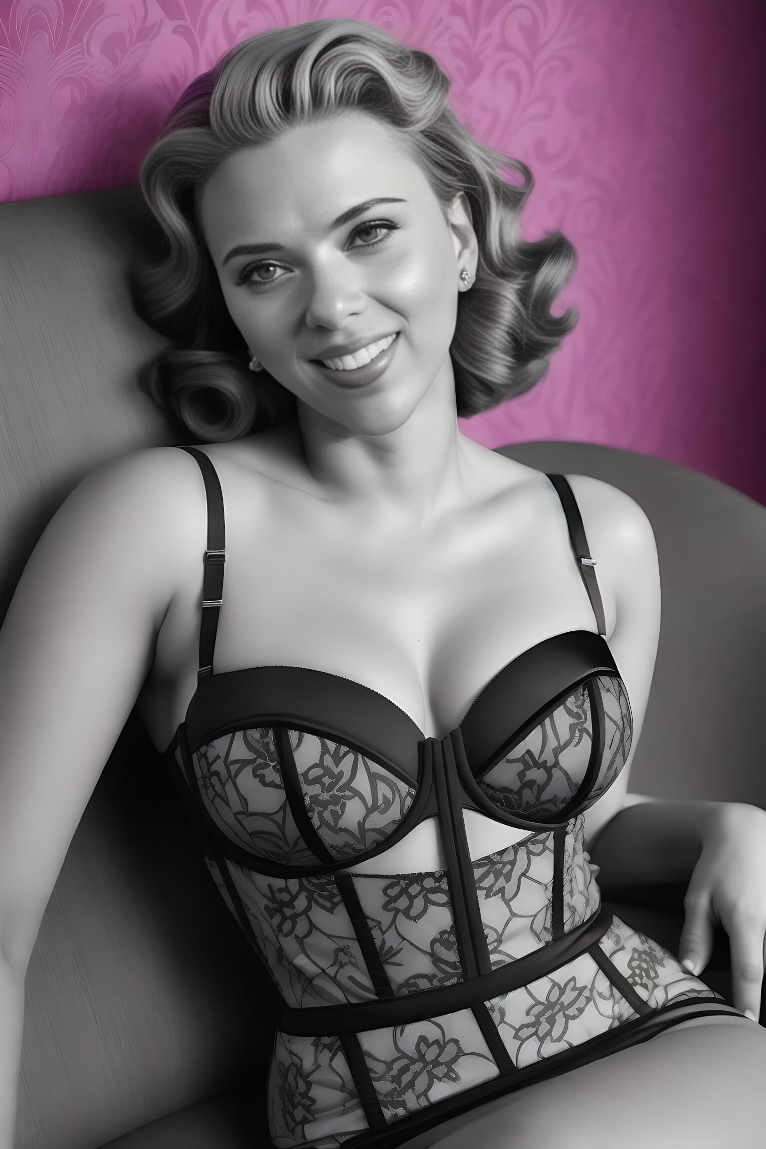 Scarlett Johansson na década de 1940