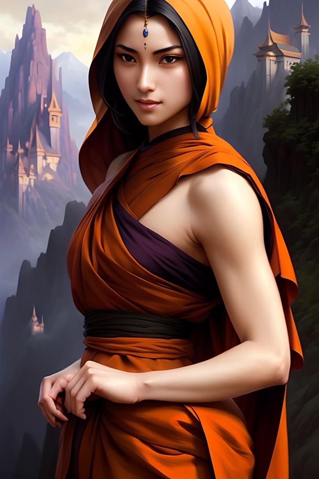 D&D Human Monk - v1