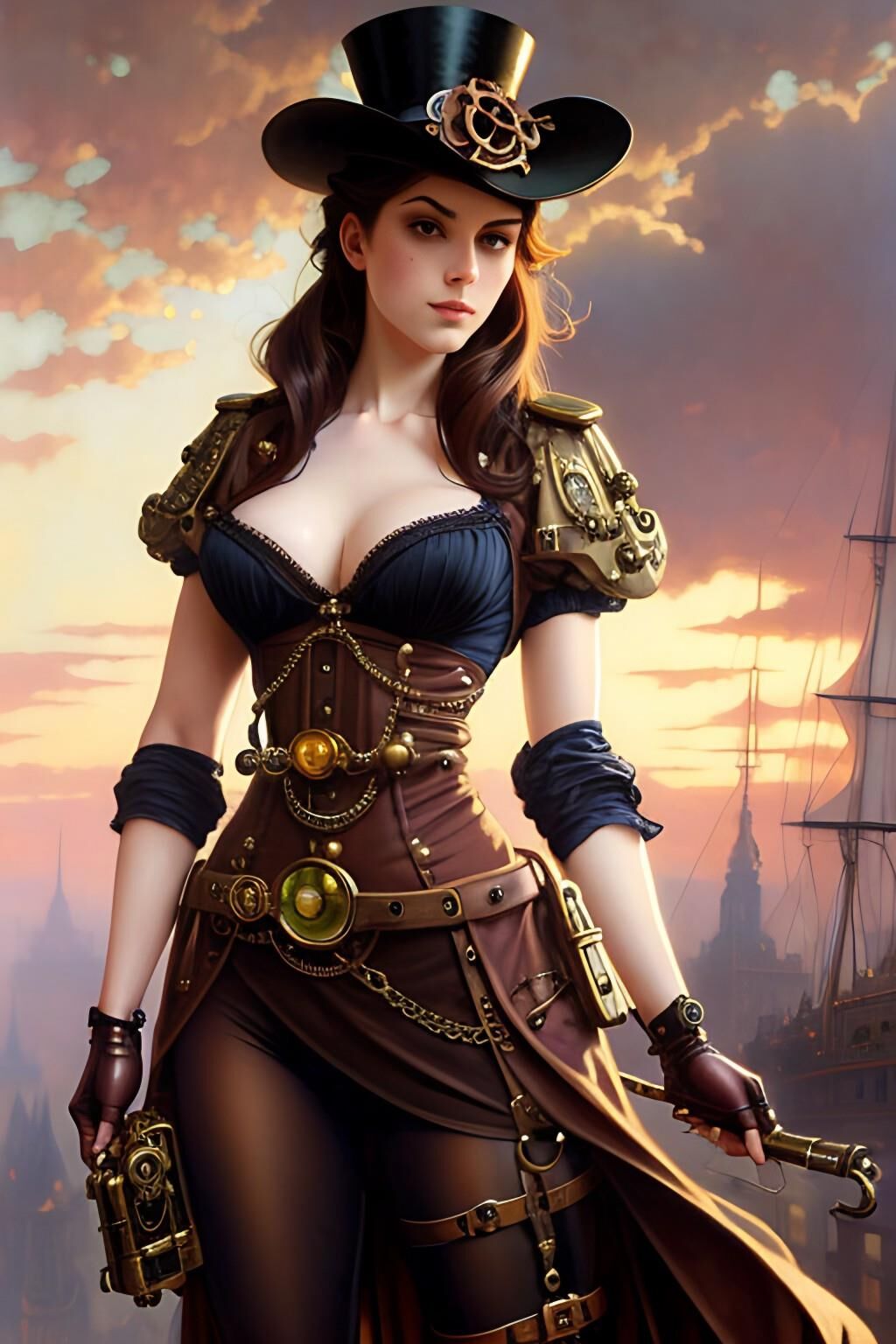 Steampunk Women - v2