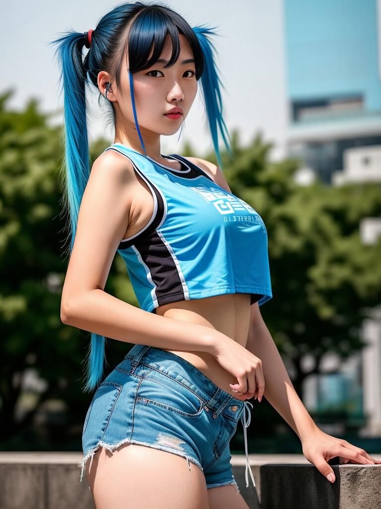 Feelin' Blue - Chinese Girls - v2