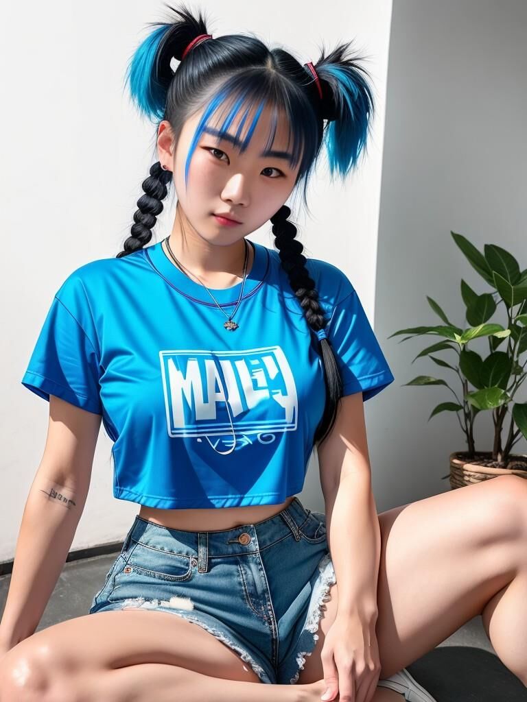 Feelin' Blue - Chinese Girls - v2