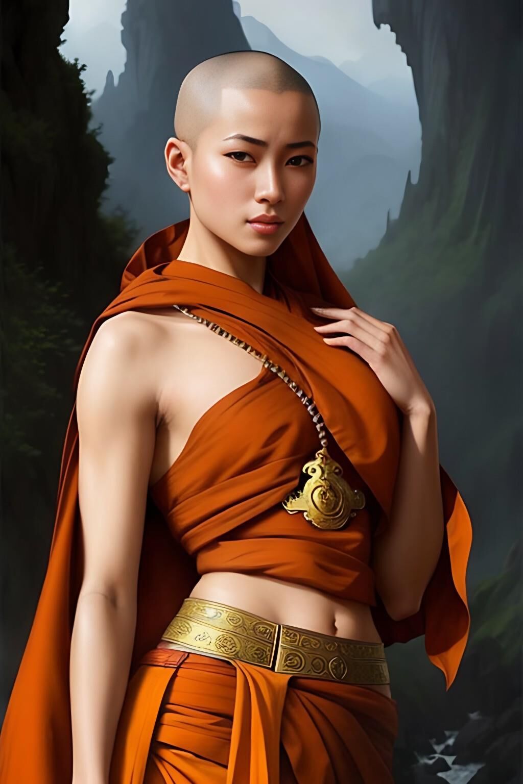 D&D Human Monk - v1