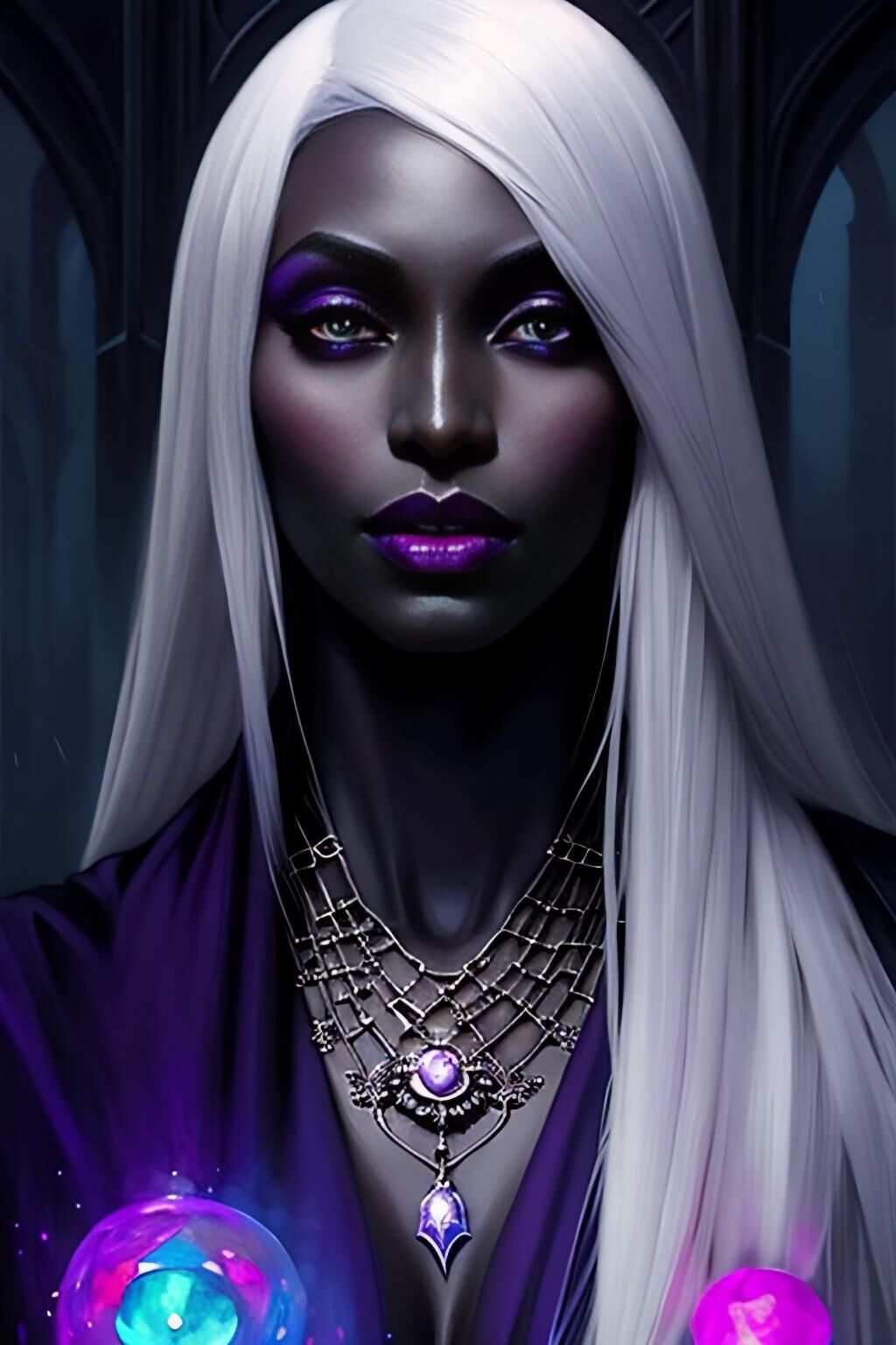 D&D Drow Necromancer - v1