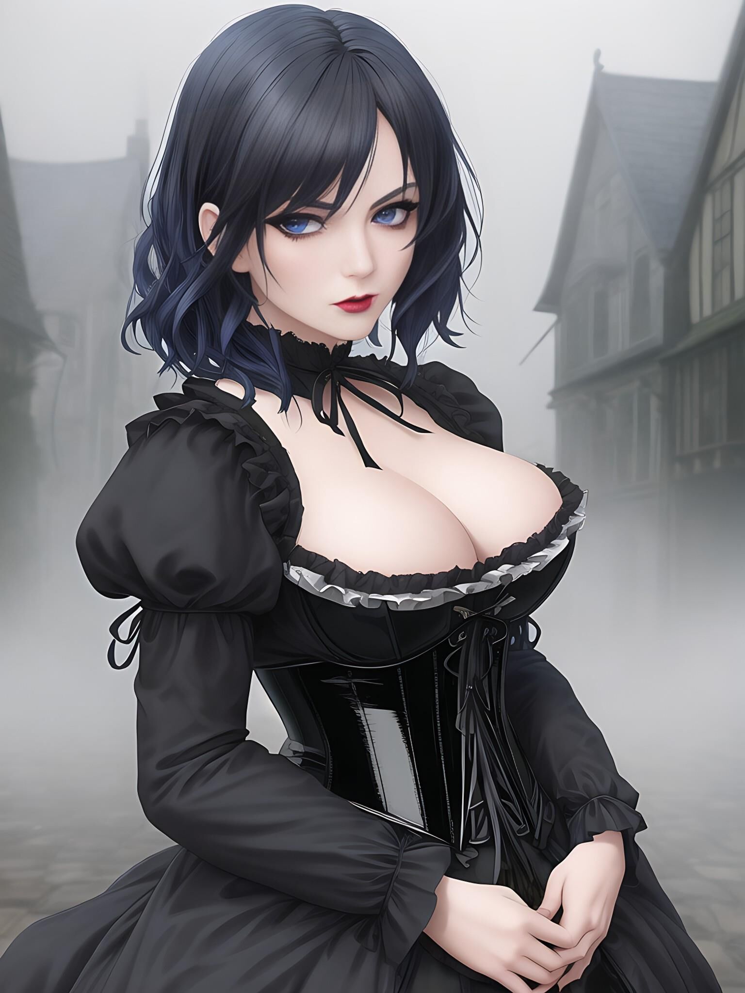 Anime Style - v1 (Ye Olde Goth girls)