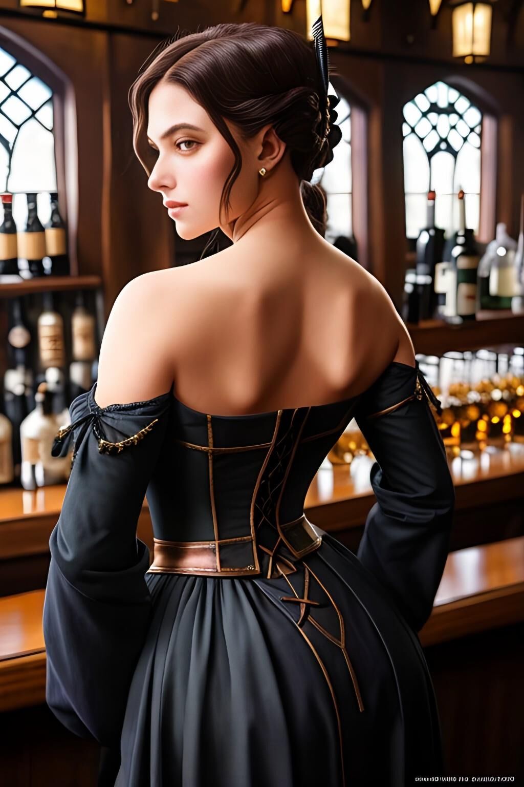 Medieval Barmaid - v1