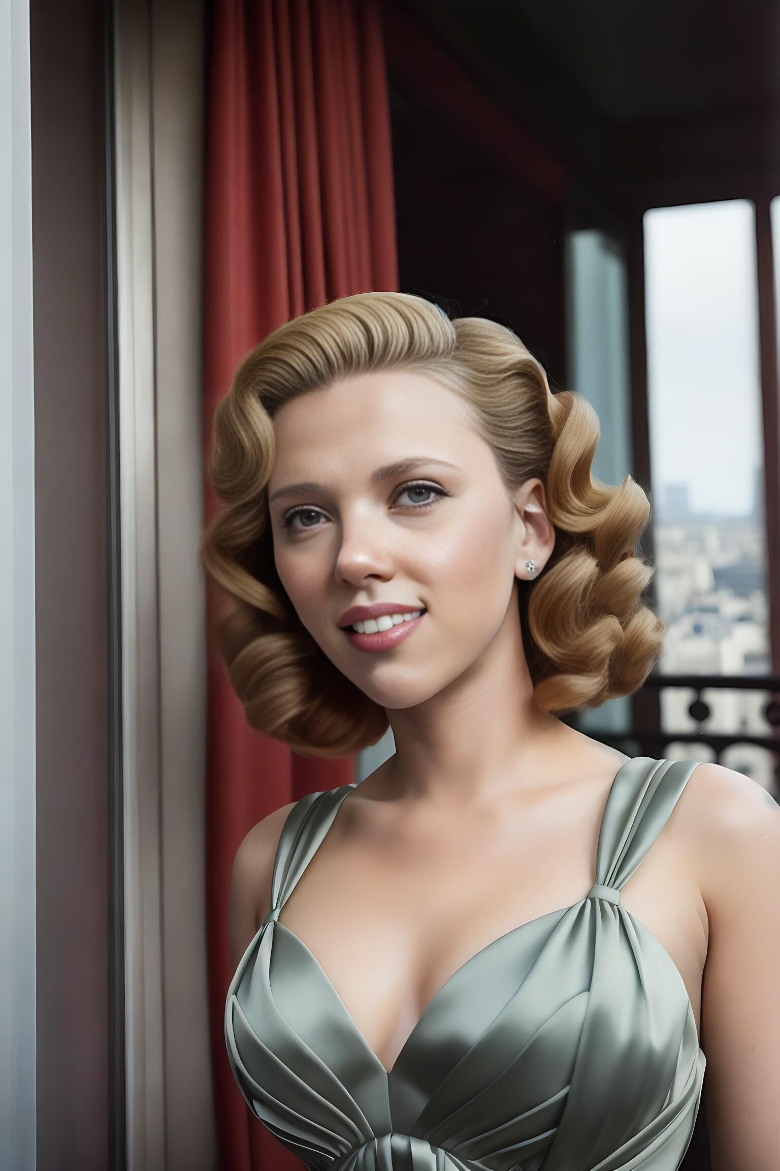 Scarlett Johansson in the 1940s #6