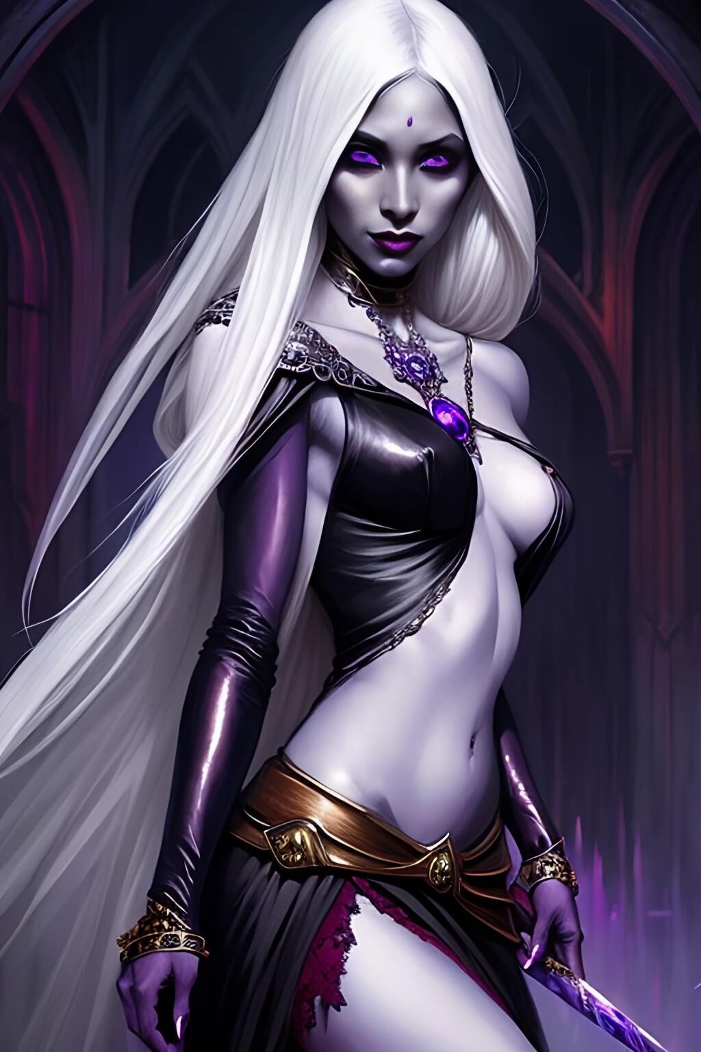 D&D Drow Necromancer - v1