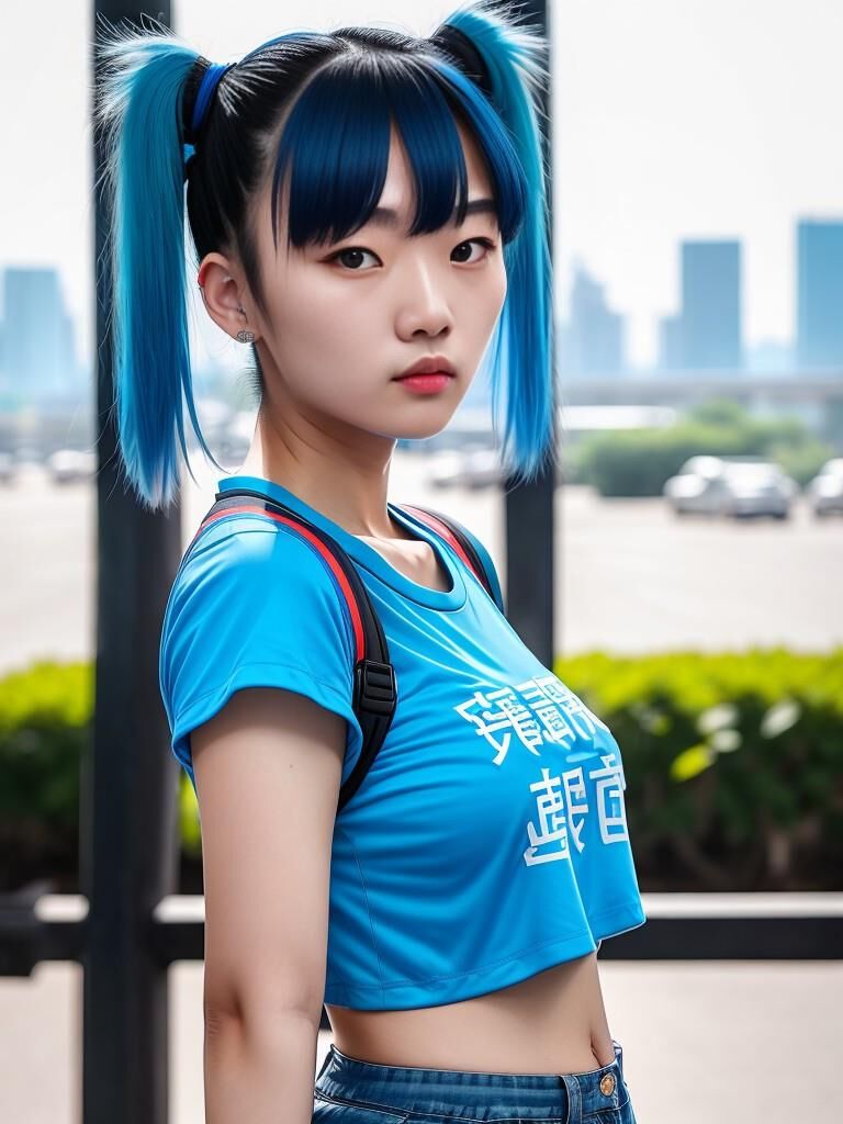 Feelin' Blue - Chinese Girls - v2