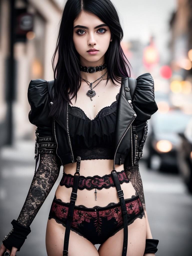 Non-Nude Teens - v4 Punk Goth Emo pic dump