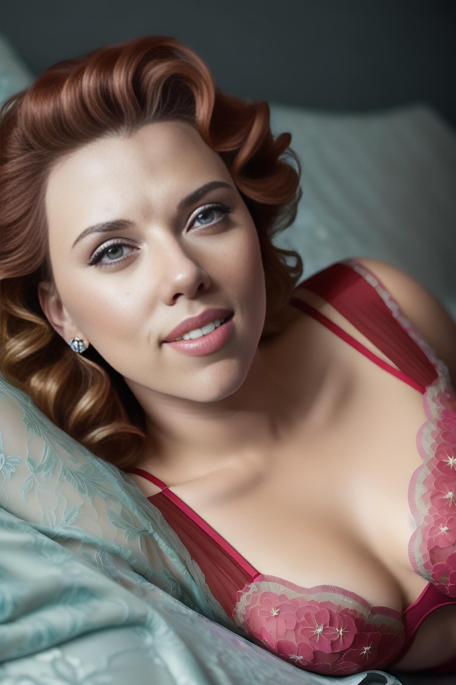 Scarlett Johansson na década de 1940