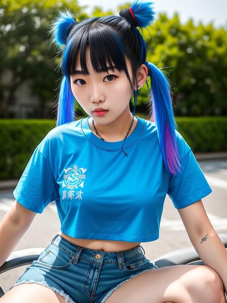 Feelin' Blue - Chinese Girls - v2