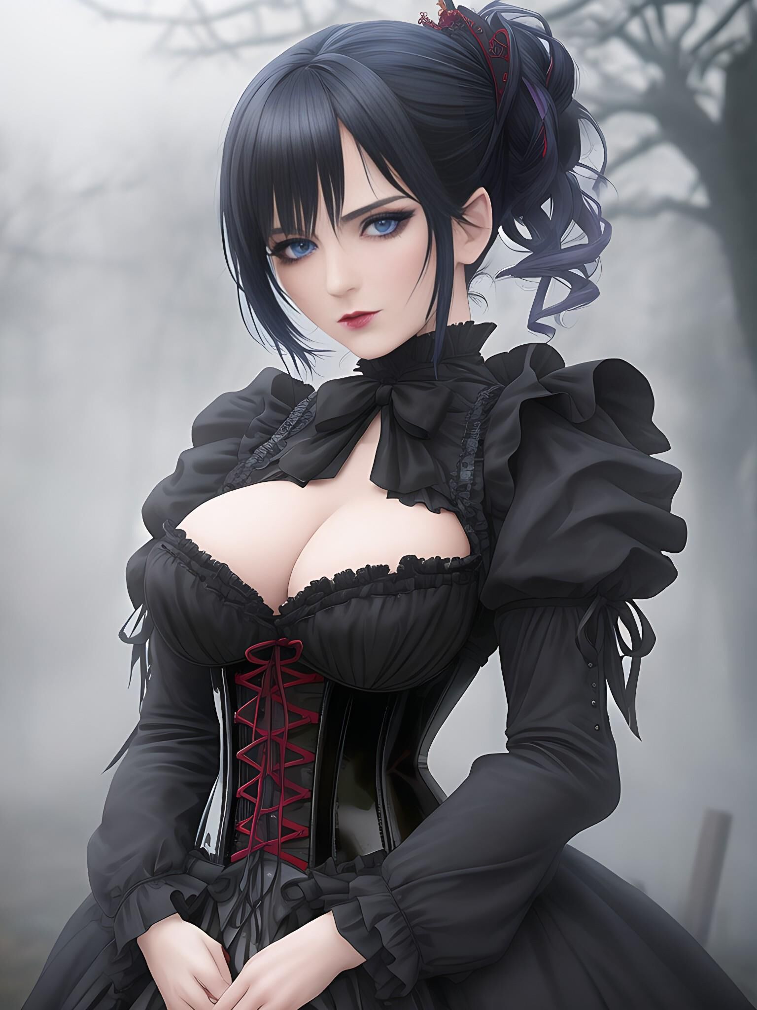 Anime Style - v1 (Ye Olde Goth girls)