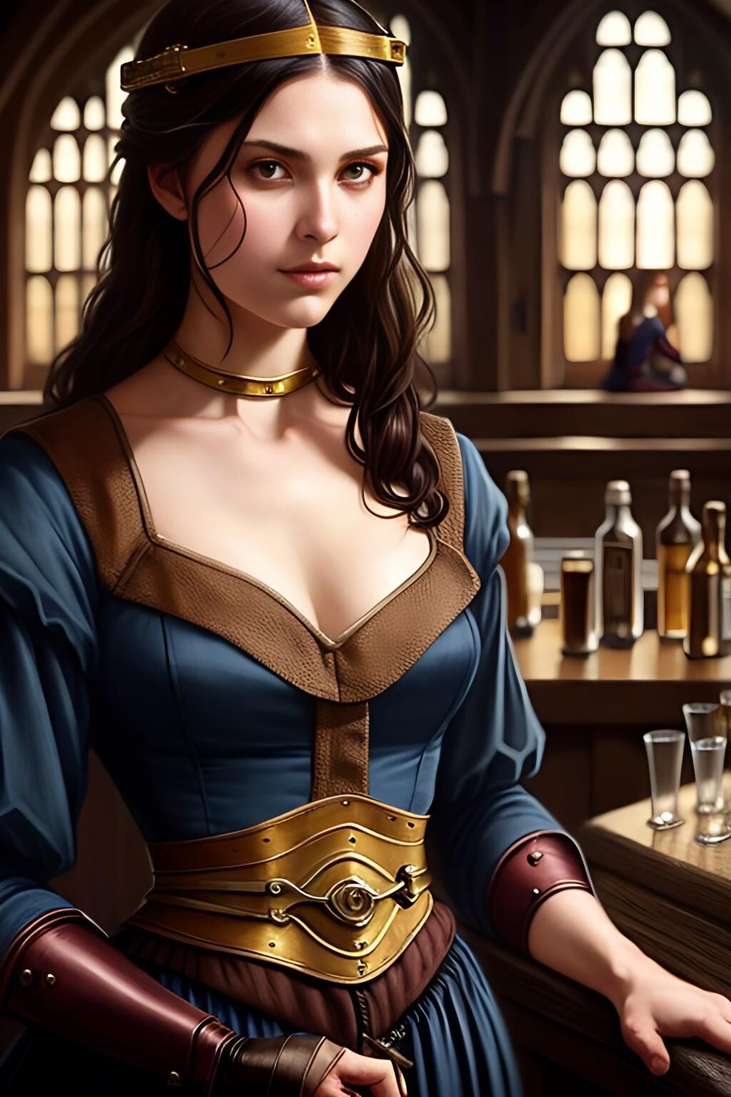 Medieval Barmaid - v1